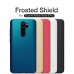Пластиковый чехол NILLKIN Frosted Shield для Xiaomi Redmi Note 8 Pro - Синий