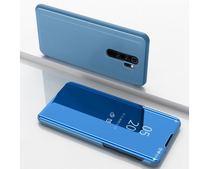 Чехол-книжка Mirror Case для Xiaomi Redmi Note 8 Pro - Голубой